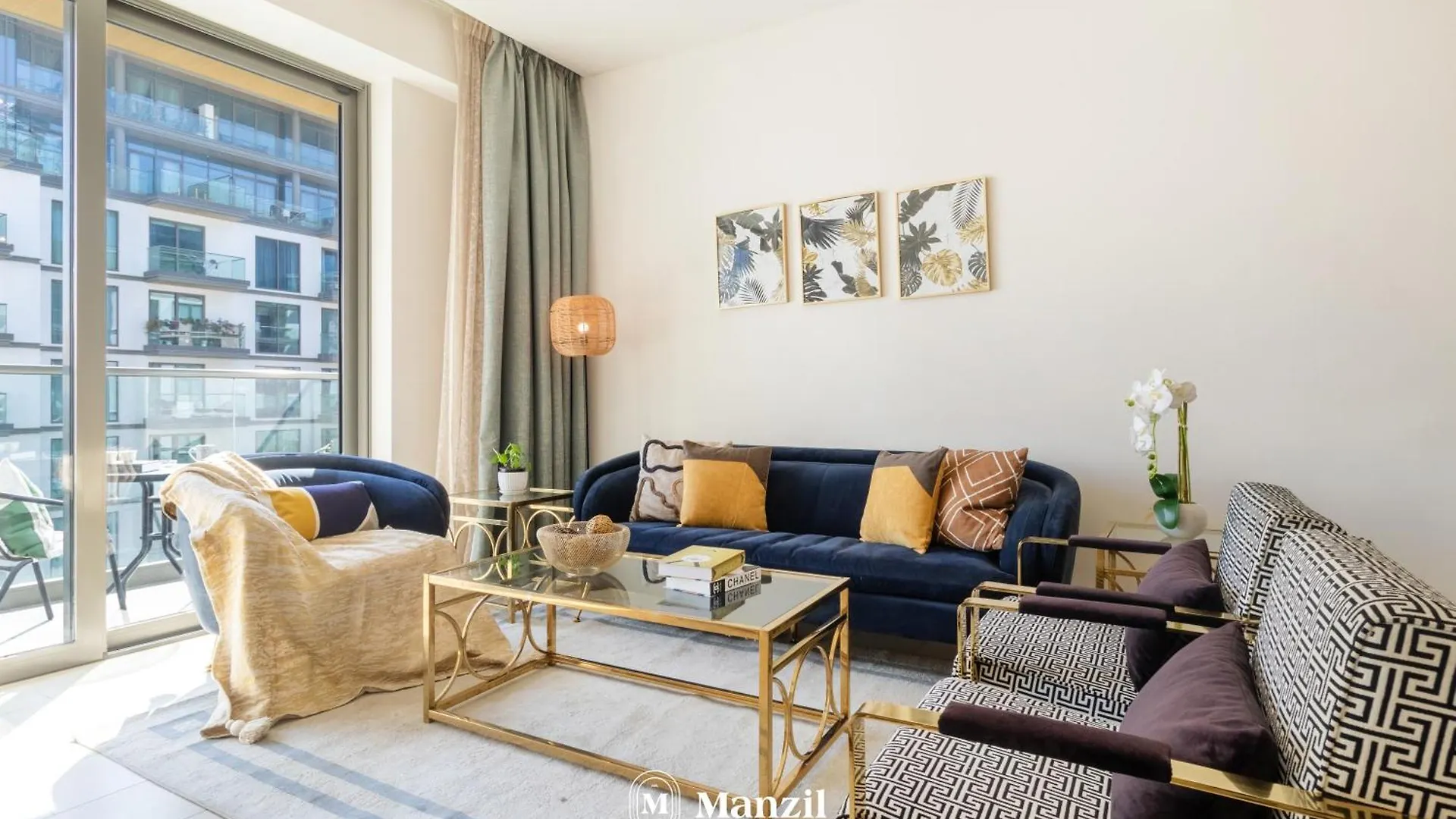 Manzil - 1Br Apartment In Sobha Hartland With Pool View, Near Burj Khalifa And Dubai Mall