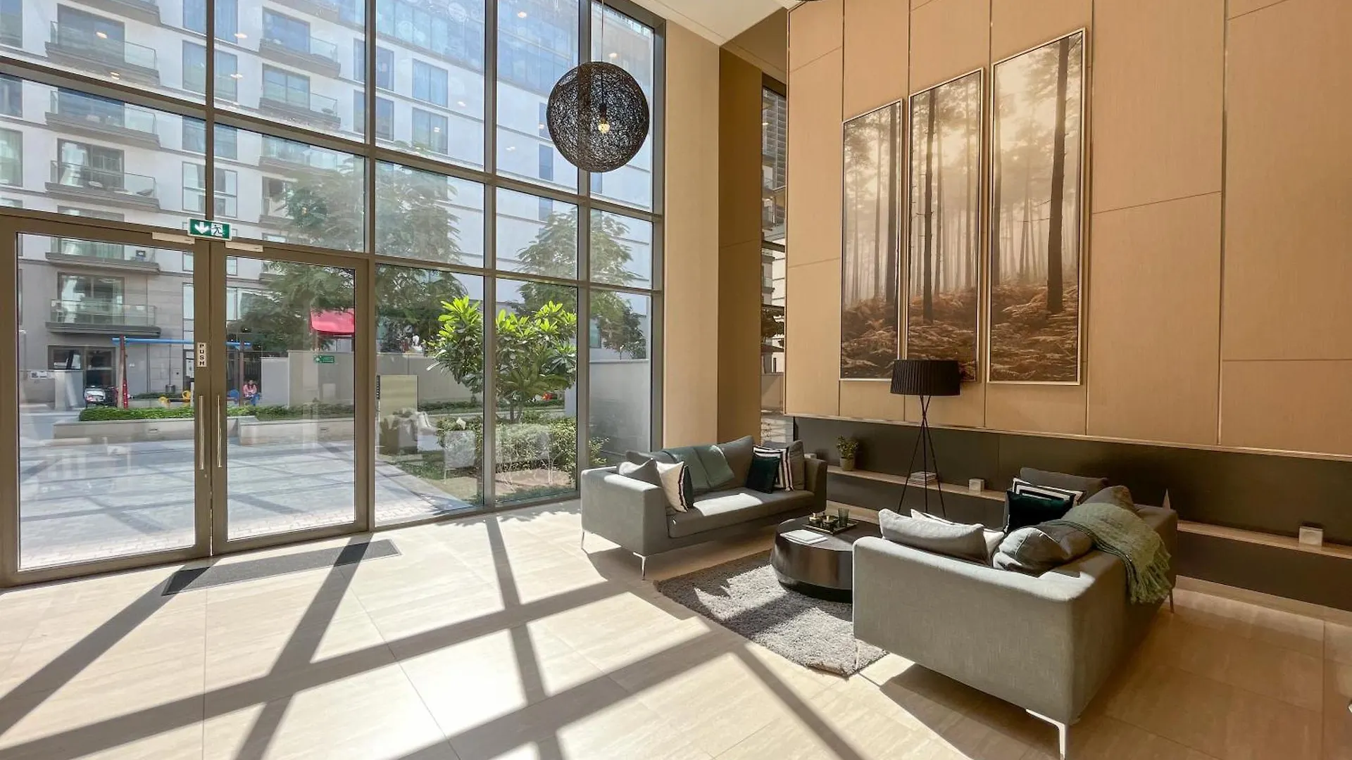 Manzil - 1Br Apartment In Sobha Hartland With Pool View, Near Burj Khalifa And Dubai Mall
