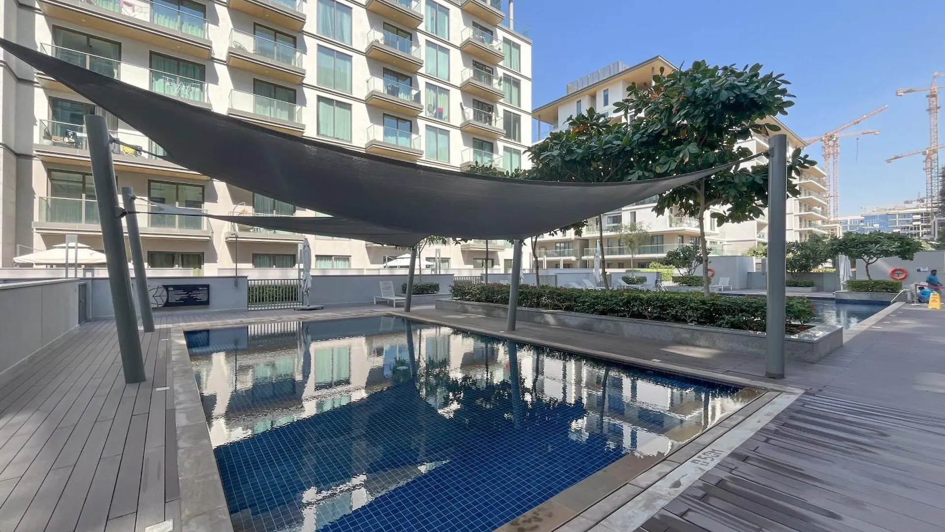 Manzil - 1Br Apartment In Sobha Hartland With Pool View, Near Burj Khalifa And Dubai Mall 0*,  United Arab Emirates