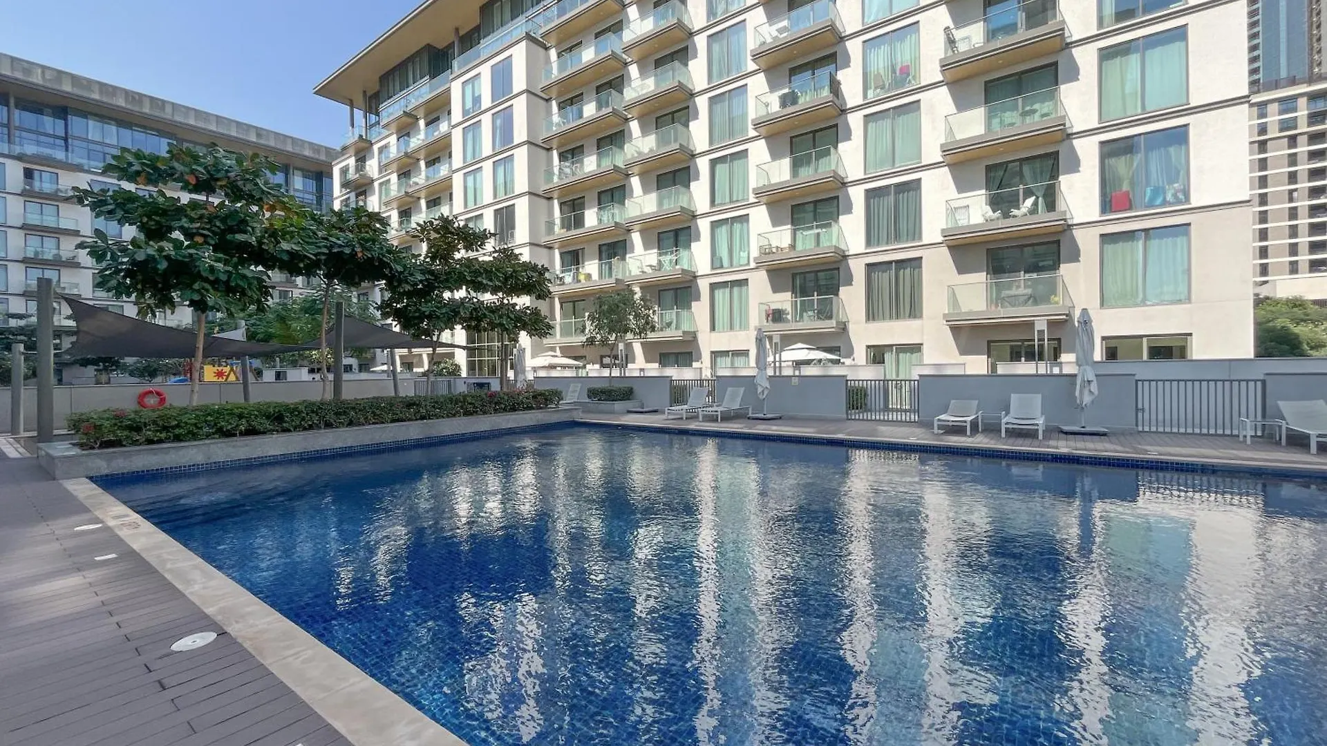 Manzil - 1Br Apartment In Sobha Hartland With Pool View, Near Burj Khalifa And Dubai Mall